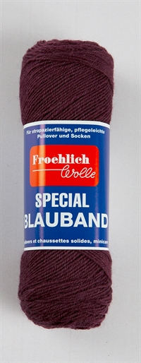177 Dyb Burgundy, Blauband fra Froehlich Wolle